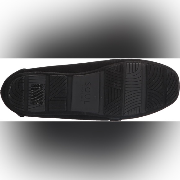 SOUL Naturalizer Women's black Swiftly slip on Loafers w silver hardware size 8W - Picture 5 of 12